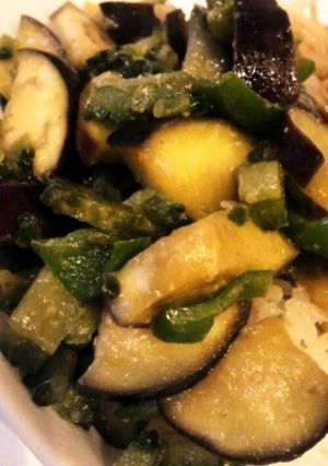 にが旨♪夏野菜のごま味噌炒め-レシピのメイン写真