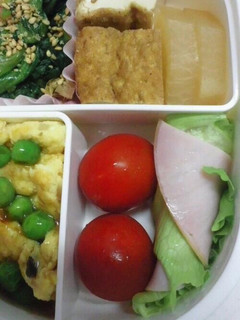 お弁当に!ハムのレタス巻き-レシピのメイン写真