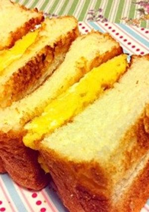 ハチミツたまごサンド( ॢꈍ૩ꈍ) ॢ-レシピのメイン写真