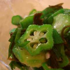 รูปของ 簡単✿オクラときざみ昆布の和え物