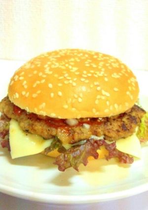 *朝食*ハンバーガー-レシピのメイン写真