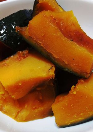 ほっくりかぼちゃの煮物　バター風味-レシピのメイン写真