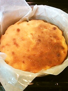 ヨーグルトでしっとり♪簡単チーズケーキ-レシピのメイン写真