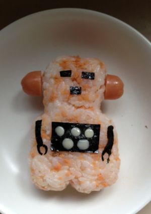ロボットおにぎり-レシピのメイン写真