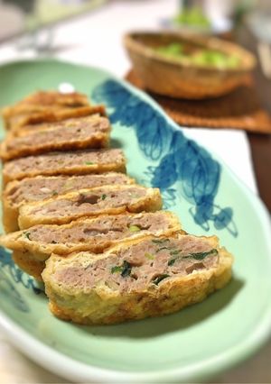 油揚げの肉詰焼き-レシピのメイン写真