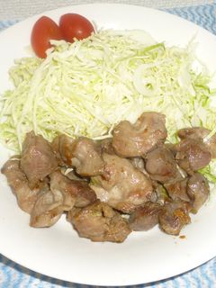 パパの砂肝炒め-レシピのメイン写真