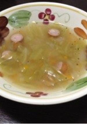 栄養たっーぷりコンソメスープ-レシピのメイン写真