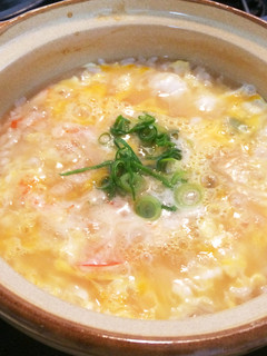 *朝食や夜食に♥カニ風味雑炊*-レシピのメイン写真