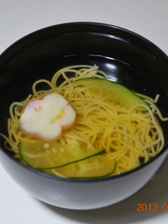 ソーメンのお吸い物-レシピのメイン写真