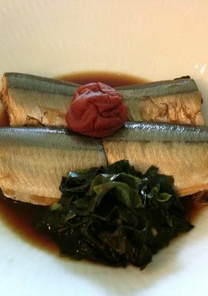 簡単ラクラク♪さんまの梅ぼし煮-レシピのメイン写真
