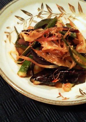 夏野菜のポン酢炒め-レシピのメイン写真