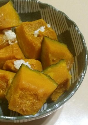 ルクエでかぼちゃのバター&塩麹煮-レシピのメイン写真
