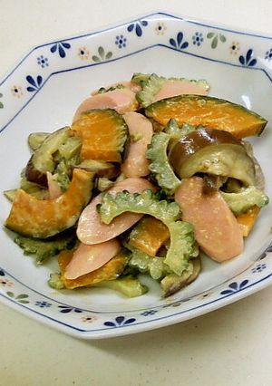 夏野菜のヨーグルト味噌マヨソテー-レシピのメイン写真