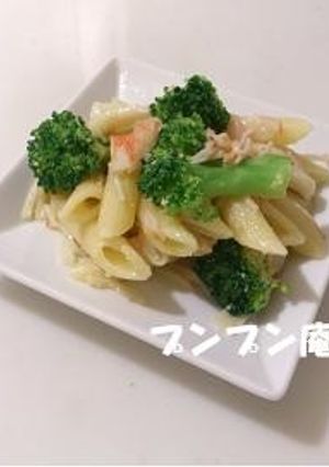 ブロッコリーとカニカマのパスタサラダ-レシピのメイン写真
