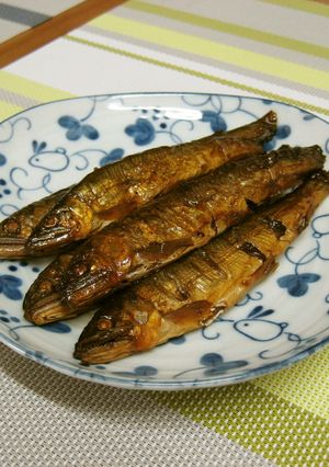 我が家の☆鮎の甘露煮 [艶やかべっ甲色]-レシピのメイン写真