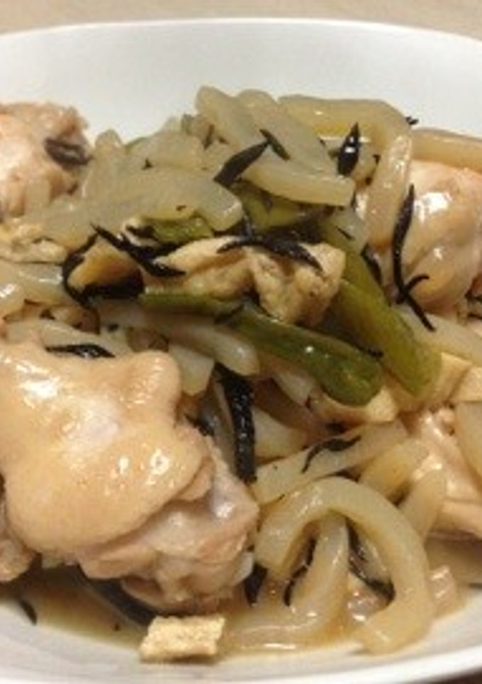 ししとうと鶏肉の炒り煮-レシピのメイン写真