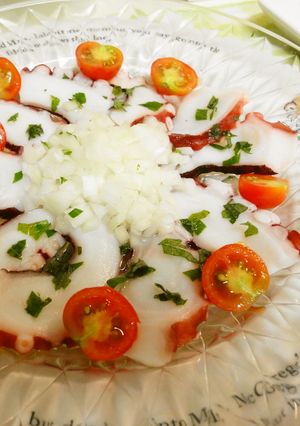 ＊簡単＊タコのカルパッチョ＊-レシピのメイン写真