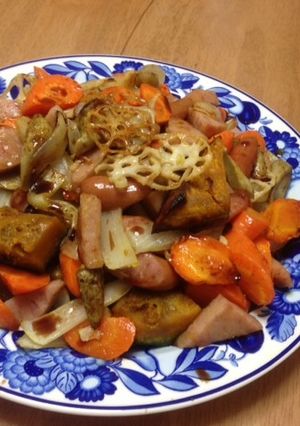 オリーブオイル焼き野菜のバルサミコかけ♡-レシピのメイン写真