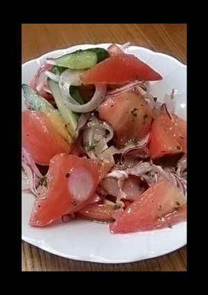 たっぷりトマトサラダ-レシピのメイン写真