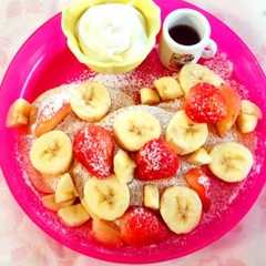รูปของ 子供も　簡単 カフェカイラ パンケーキ