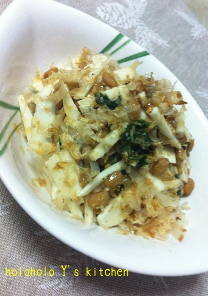 納豆と長芋の梅おかか和え-レシピのメイン写真
