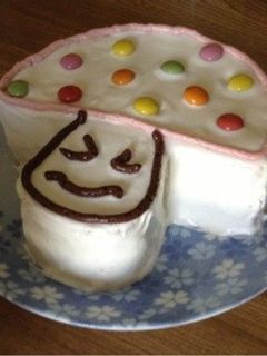 簡単♪ デコレーションケーキ 〜きのこ〜-レシピのメイン写真