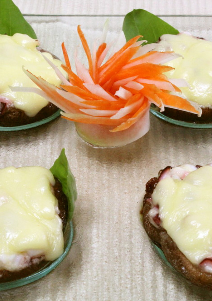 Ｆしいたけとチーズのタコ焼き-レシピのメイン写真