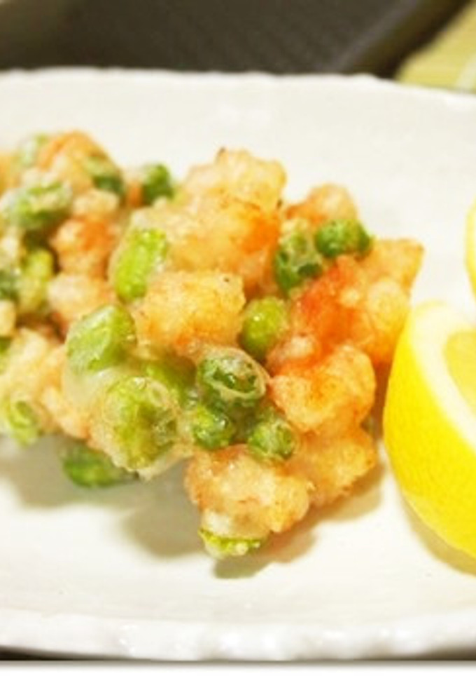 枝豆と海老の寄せ揚げ-レシピのメイン写真