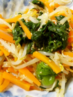 野菜たっぷりナムル-レシピのメイン写真