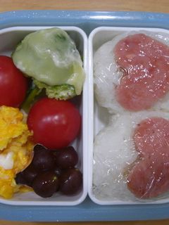 スパムにぎりのお弁当-レシピのメイン写真