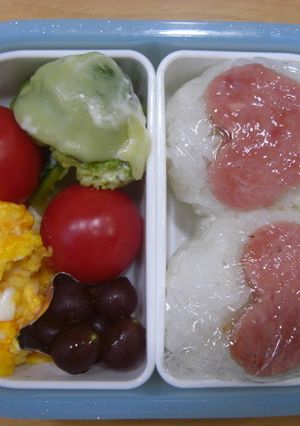 スパムにぎりのお弁当-レシピのメイン写真