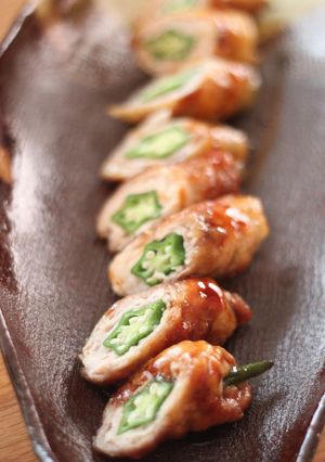 オクラの肉巻き-レシピのメイン写真