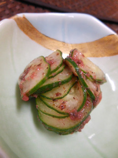 胡瓜の梅肉和え-レシピのメイン写真