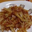 学校給食の味♪ポテトとベーコンのソテー