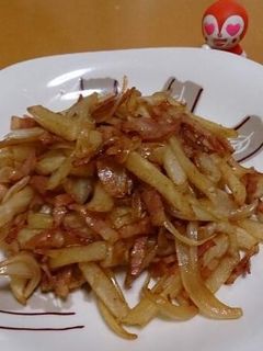 学校給食の味♪ポテトとベーコンのソテー-レシピのメイン写真