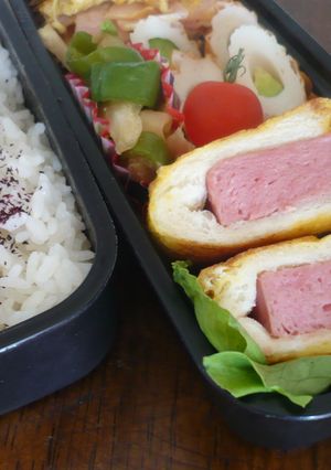 スパムの甘くないフレンチトースト-レシピのメイン写真