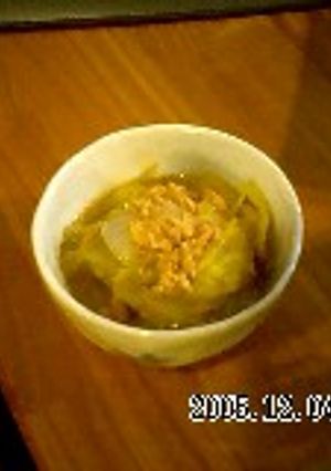 白菜とシーチキンのあったか煮-レシピのメイン写真