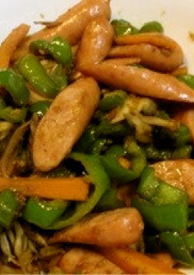 和風な☆ウインナーと野菜のカレー炒め-レシピのメイン写真