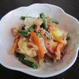 まるで野菜炒め?なじゃがいもの和風サラダ