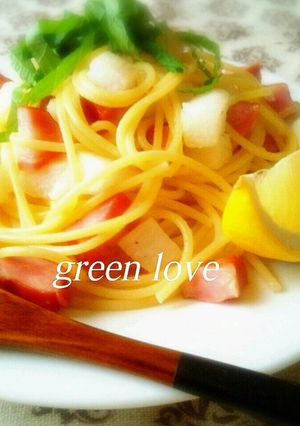 長芋とベーコンのレモンバターパスタ☆-レシピのメイン写真