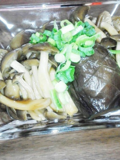 茄子としめじの煮浸し-レシピのメイン写真