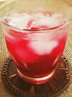 りんご酢甜菜糖使用☆優しいしそジュース-レシピのメイン写真