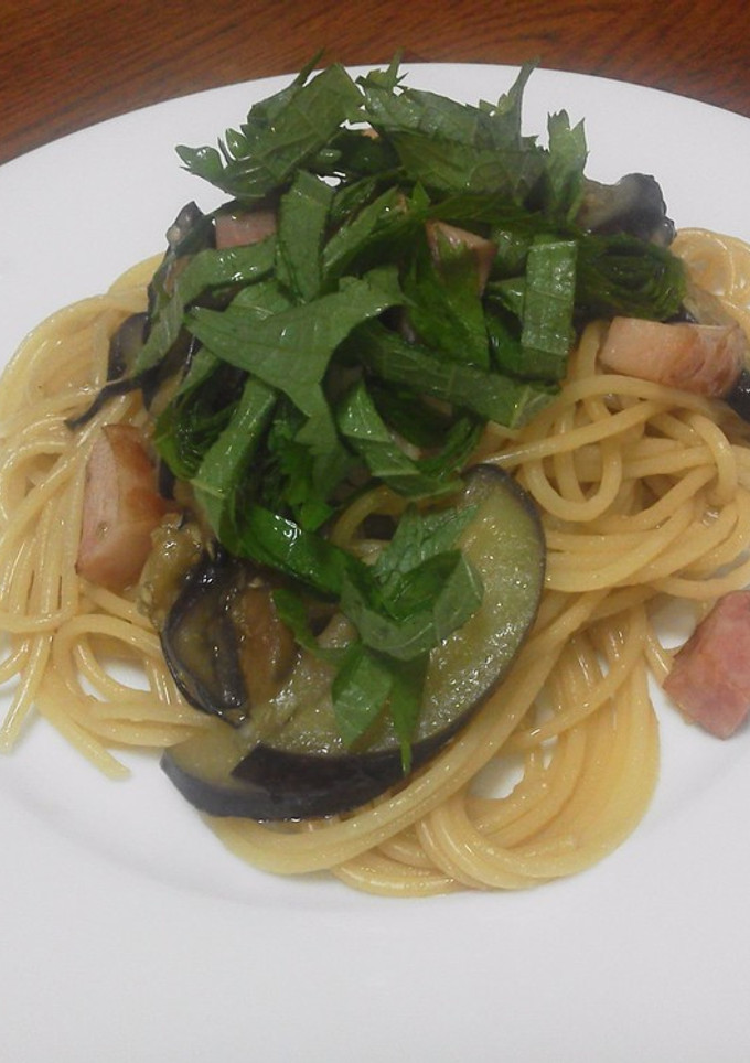 茄子とベーコンのコク旨和風パスタ-レシピのメイン写真