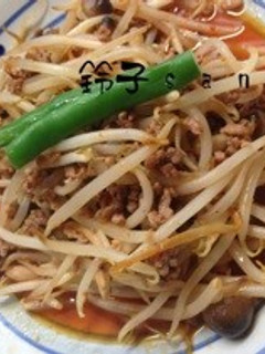 簡単!もやしのキムチ味炒め-レシピのメイン写真