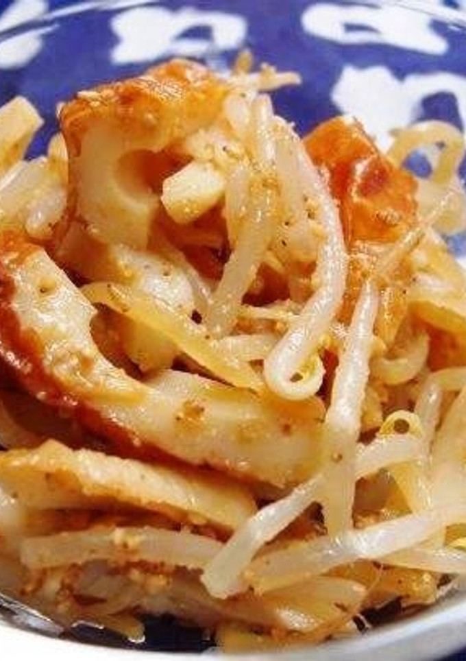 もやしとちくわの胡麻和え-レシピのメイン写真