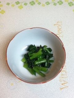 ツルムラサキの胡麻あえ-レシピのメイン写真