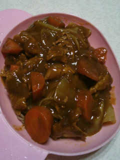 そばカレー-レシピのメイン写真