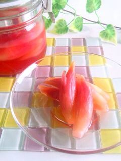 みょうがの甘酢漬け♪-レシピのメイン写真