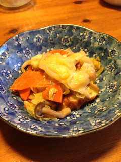 キャベツと人参の炒め煮-レシピのメイン写真