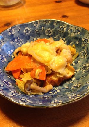 キャベツと人参の炒め煮-レシピのメイン写真
